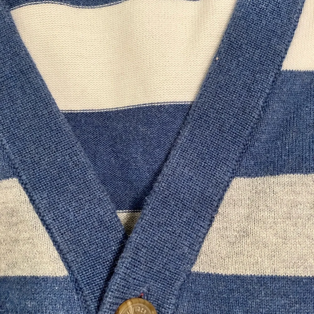Tommy Hilfiger Colorblock Cardigan Sz L